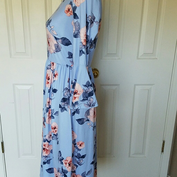 1 Left S Reborn J Dress Butter Cute Bell Sleeves - Picture 2 of 5